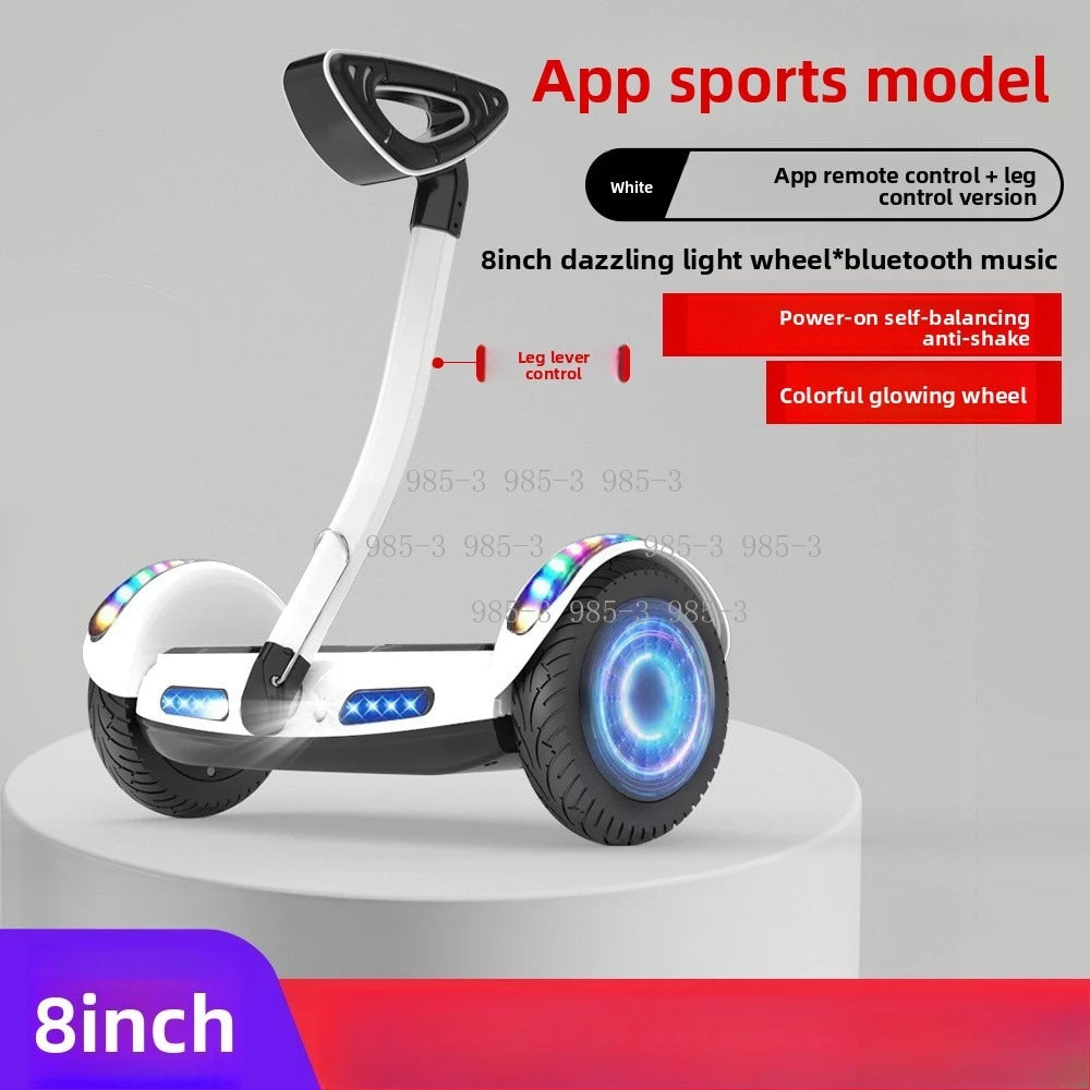 APP Leg Control Parallel Vehicle Electric Self Balancing Scooter with Handrail