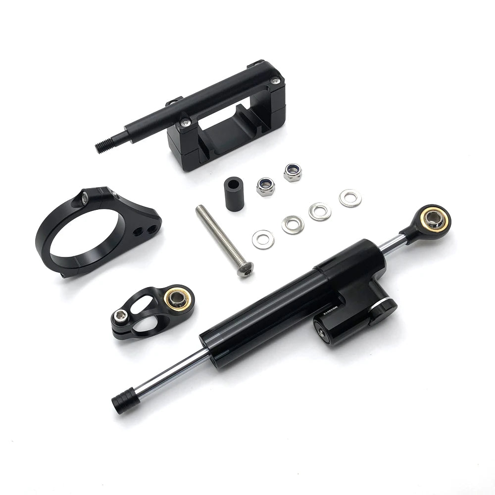 Steering Damper Stabilizer Bracket - Anti-Handlebar Swing for Kugoo Kirin G2 Pro Max/G2 Master - High Strength & Easy Install