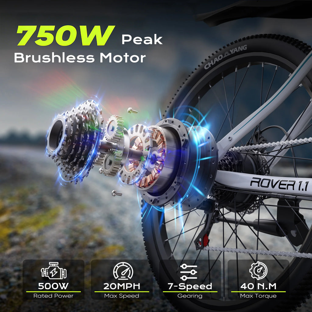 VIPDRIVE  Adult Electric Bicycle