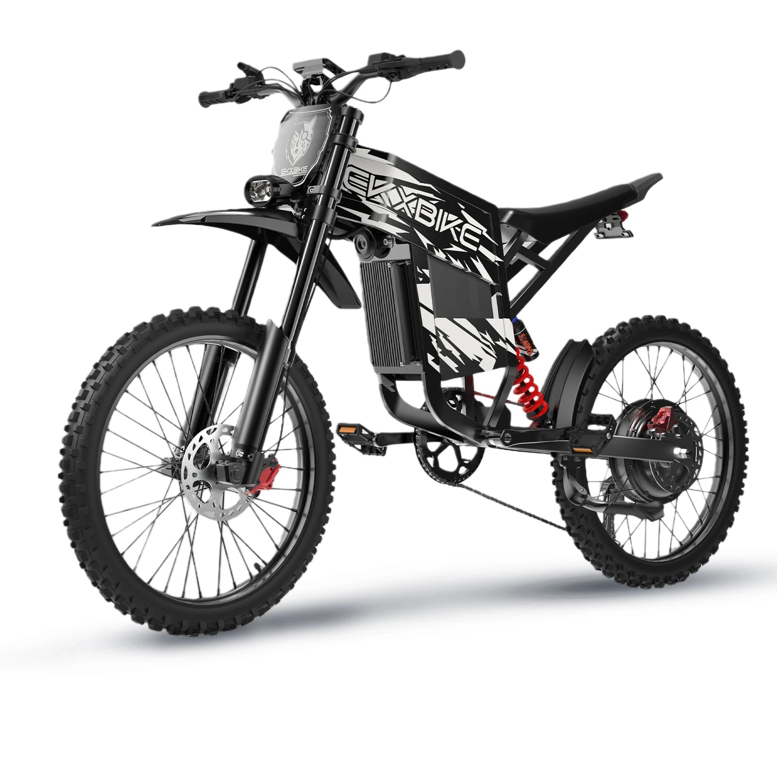 EKXBIKE TX1 Electric Bike 6000W Peak Motors