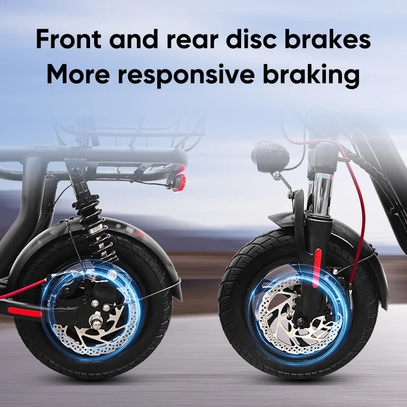 Kepow Motor Tire Lightweight Foldable E-bike Adult