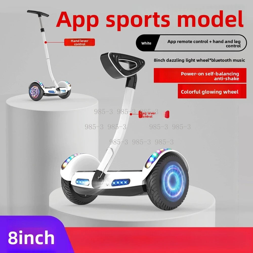 APP Leg Control Parallel Vehicle Electric Self Balancing Scooter with Handrail