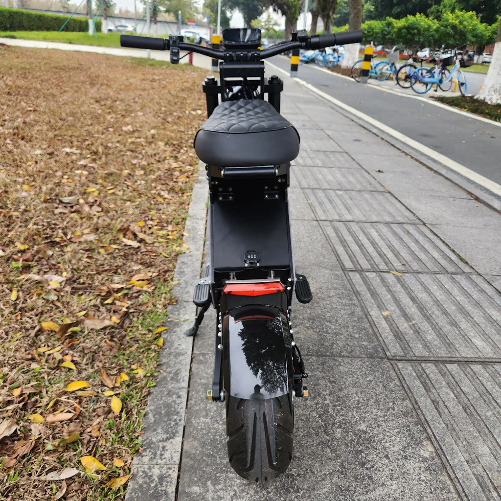 New Geofought Seated Electric Scooters Off-Road