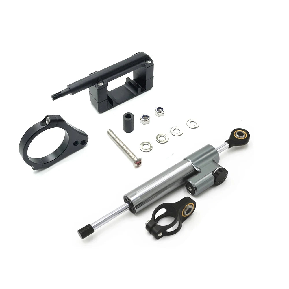 Steering Damper Stabilizer Bracket - Anti-Handlebar Swing for Kugoo Kirin G2 Pro Max/G2 Master - High Strength & Easy Install