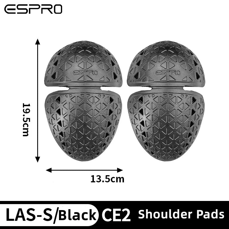 Motorcycle Protective Gear Set: Back, Shoulder, Elbow Protectors, 5pcs; Knee and Hip Protectors 4pcs Safety Pads