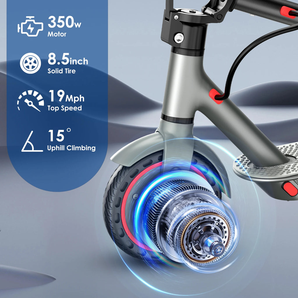 HiQiS Electric Scooter 8.5 Inch Solid Tire