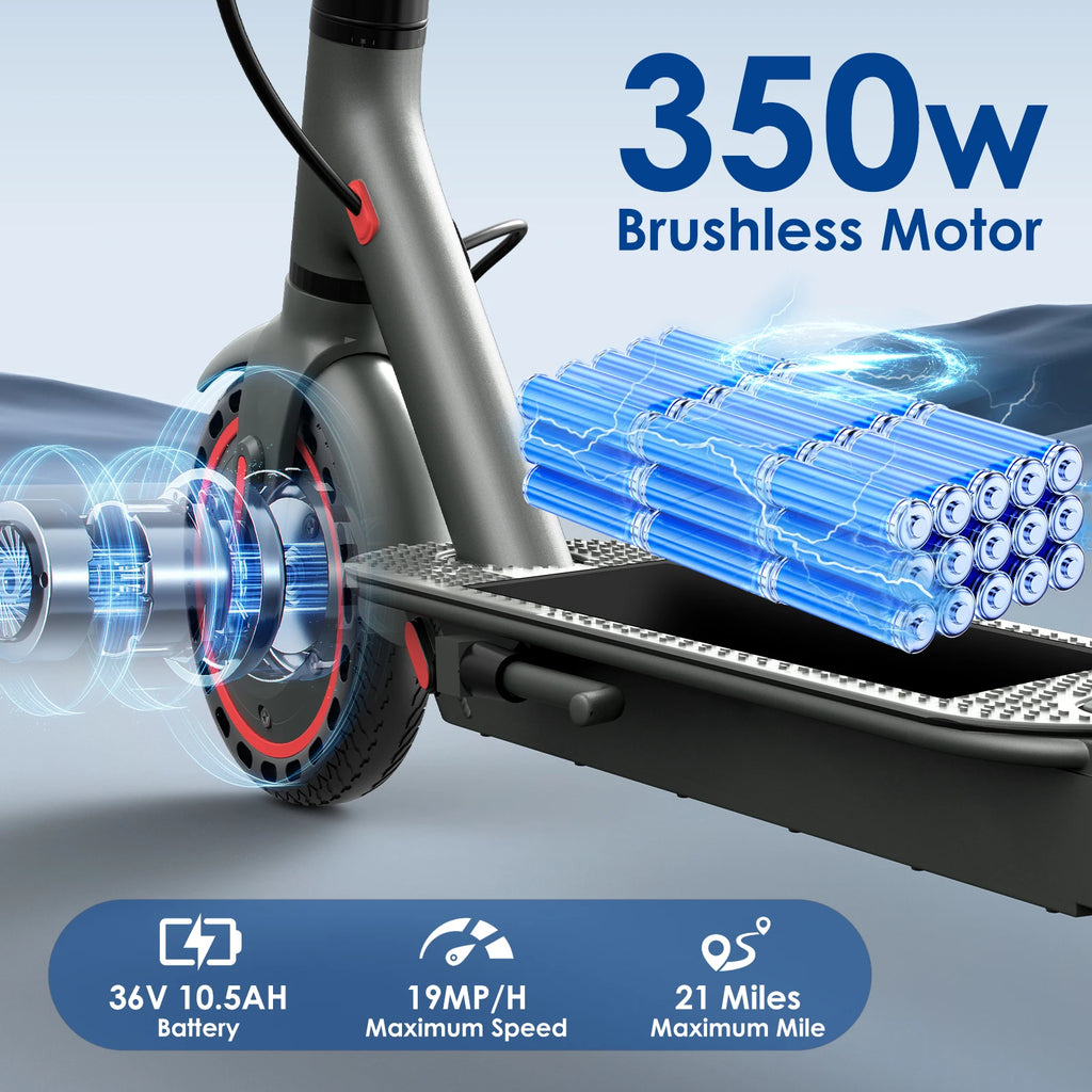 HiQiS Electric Scooter 8.5 Inch Solid Tire