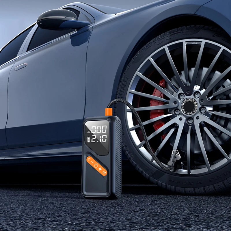 Electric Tire Inflator Portable Air Compressor