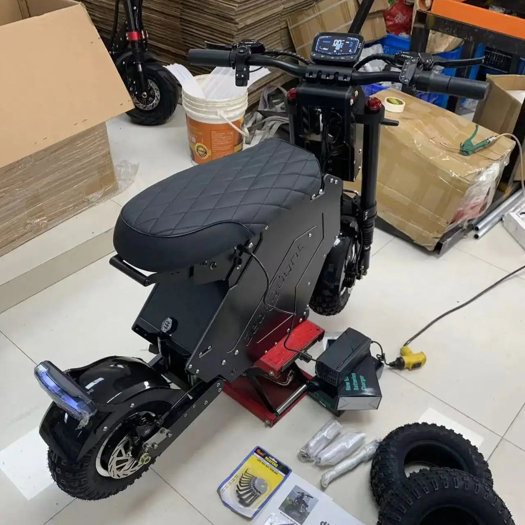 New Geofought Seated Electric Scooters Off-Road
