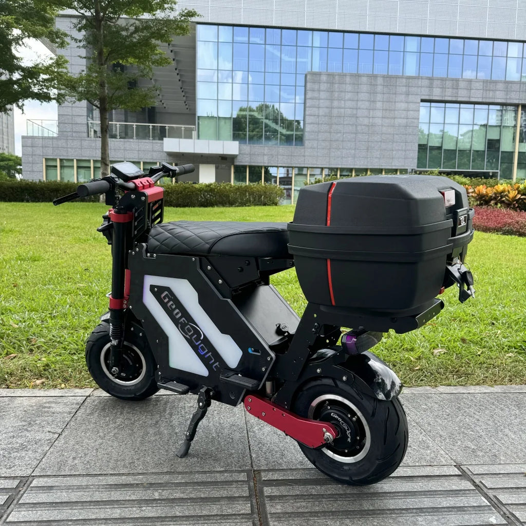 New Geofought Seated Electric Scooters Off-Road