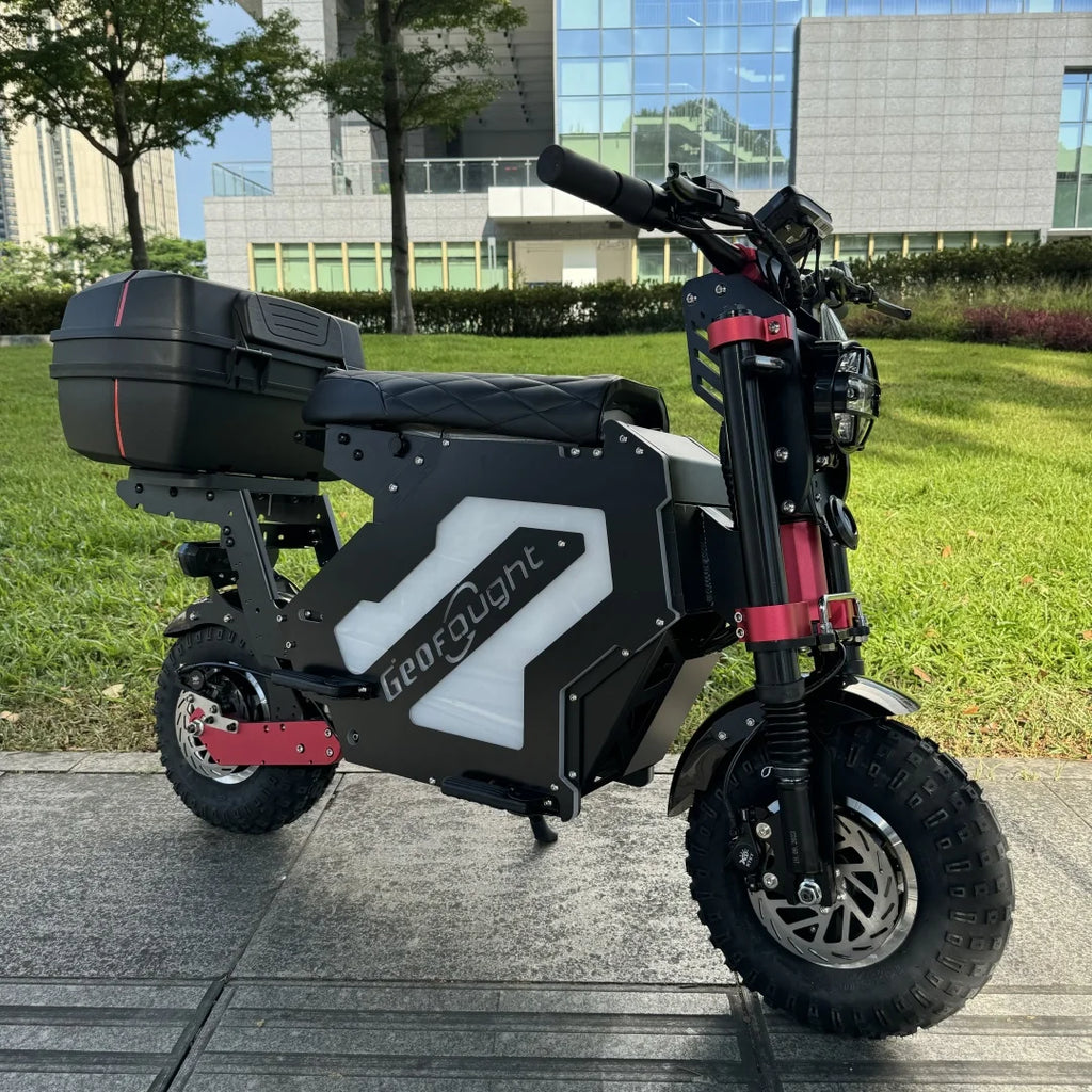 New Geofought Seated Electric Scooters Off-Road