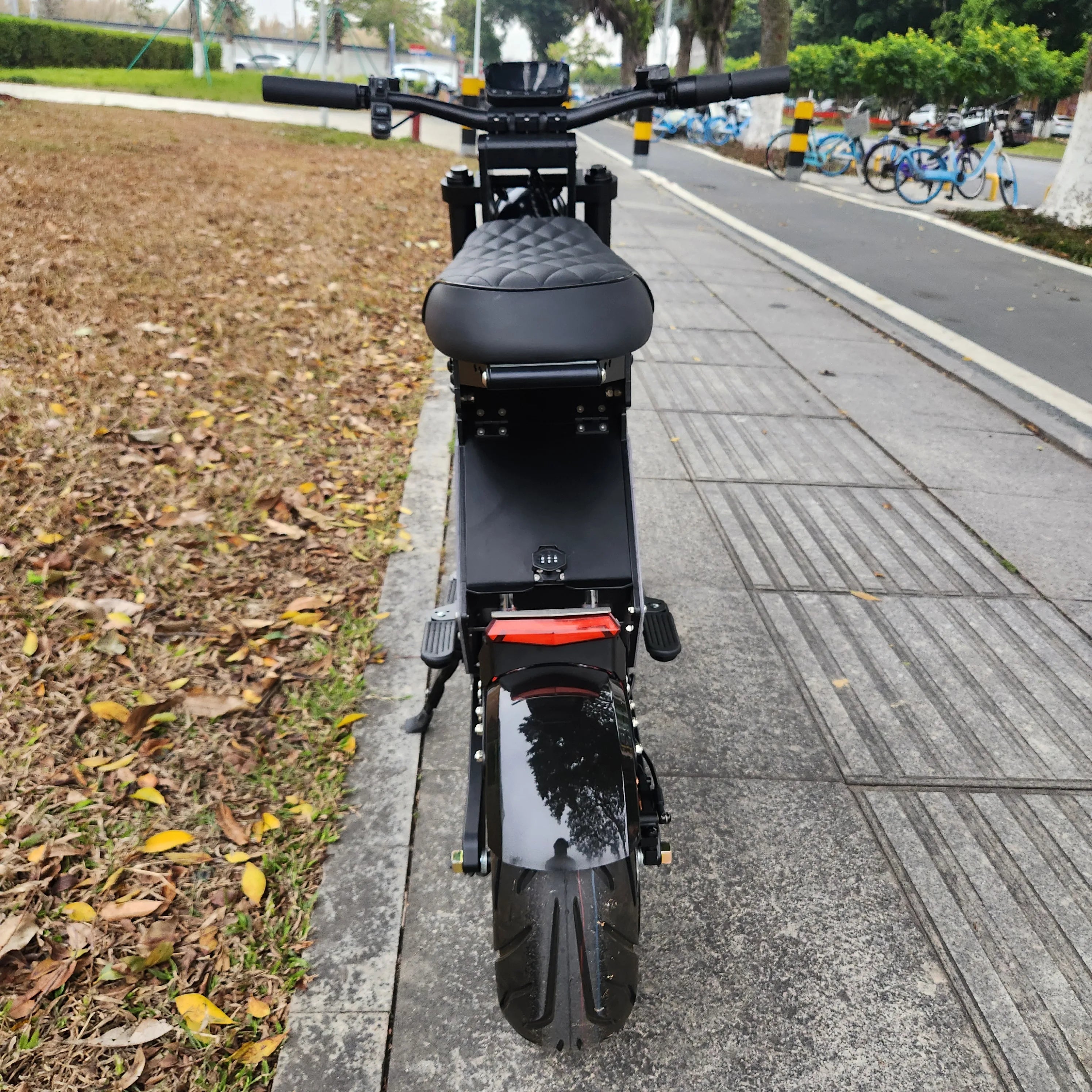 New Geofought Seated Electric Scooters Off-Road