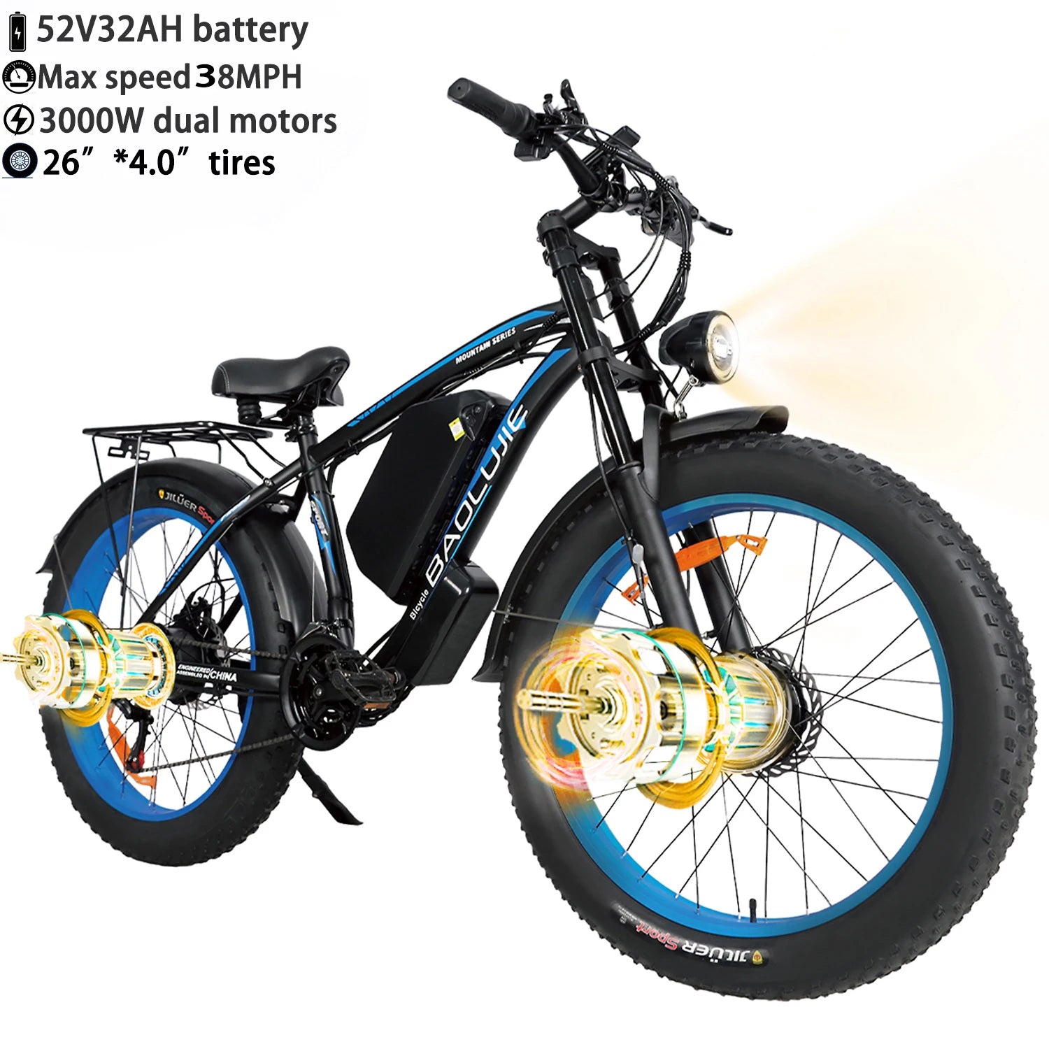 BAOLUJIE Adult Electric Bicycle