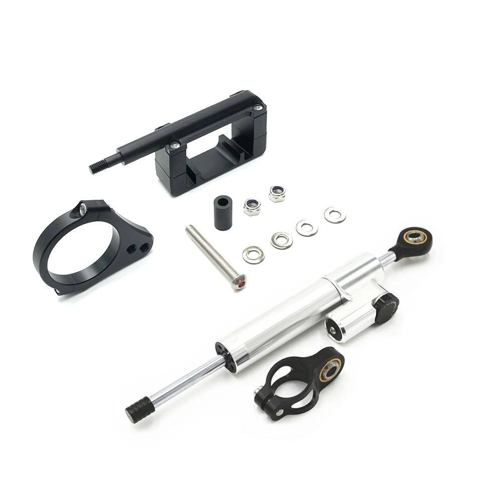 Steering Damper Stabilizer Bracket - Anti-Handlebar Swing for Kugoo Kirin G2 Pro Max/G2 Master - High Strength & Easy Install