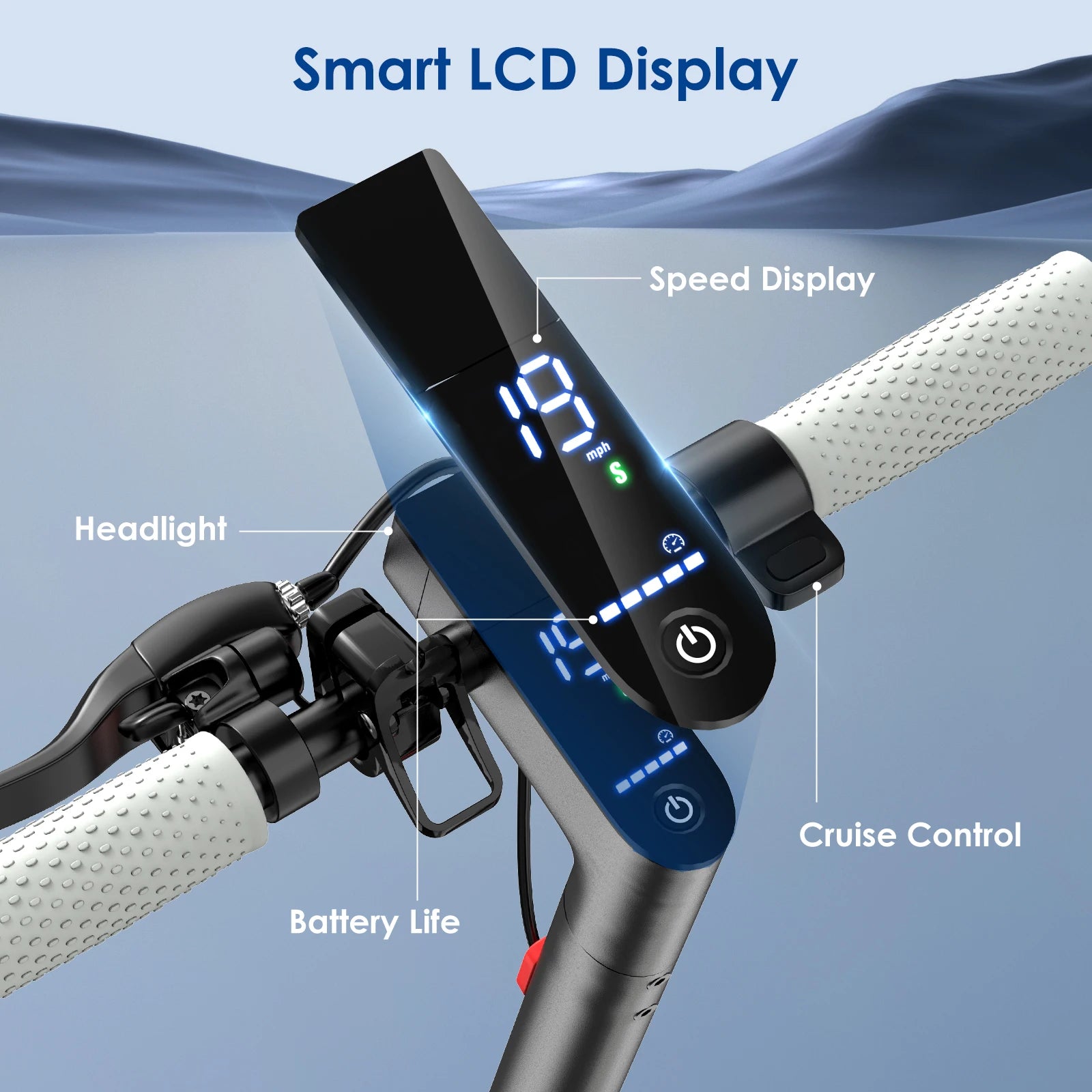 HiQiS Electric Scooter 8.5 Inch Solid Tire
