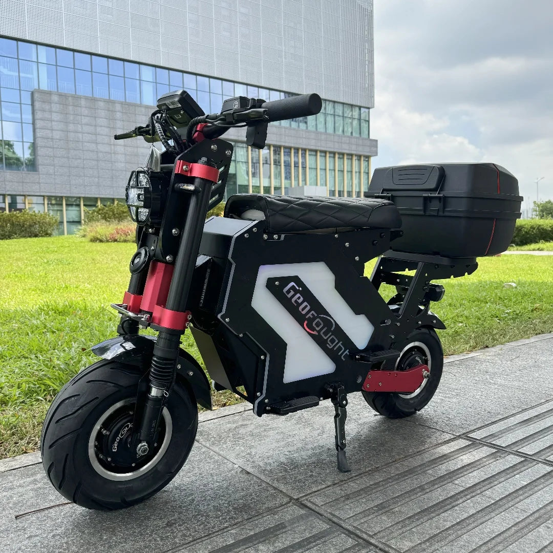 New Geofought Seated Electric Scooters Off-Road