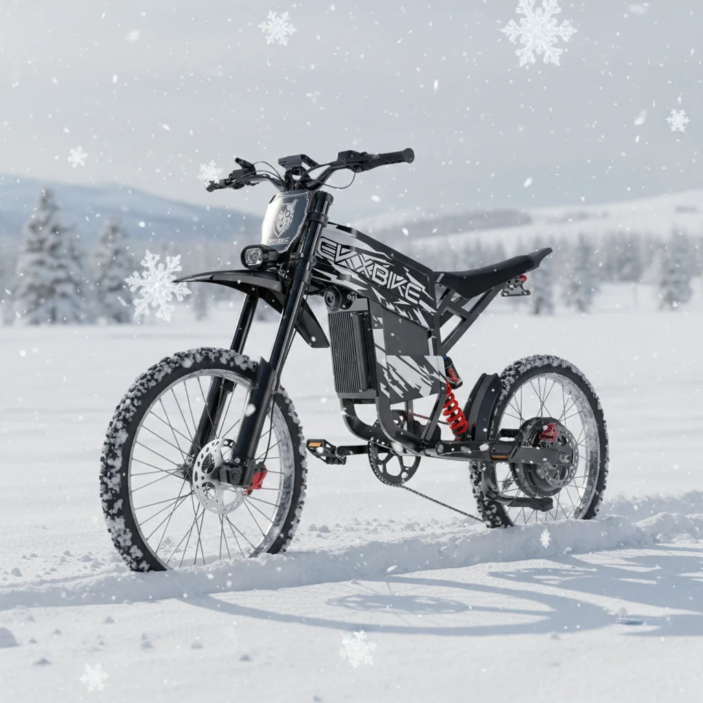 EKXBIKE TX1 Electric Bike 6000W Peak Motors