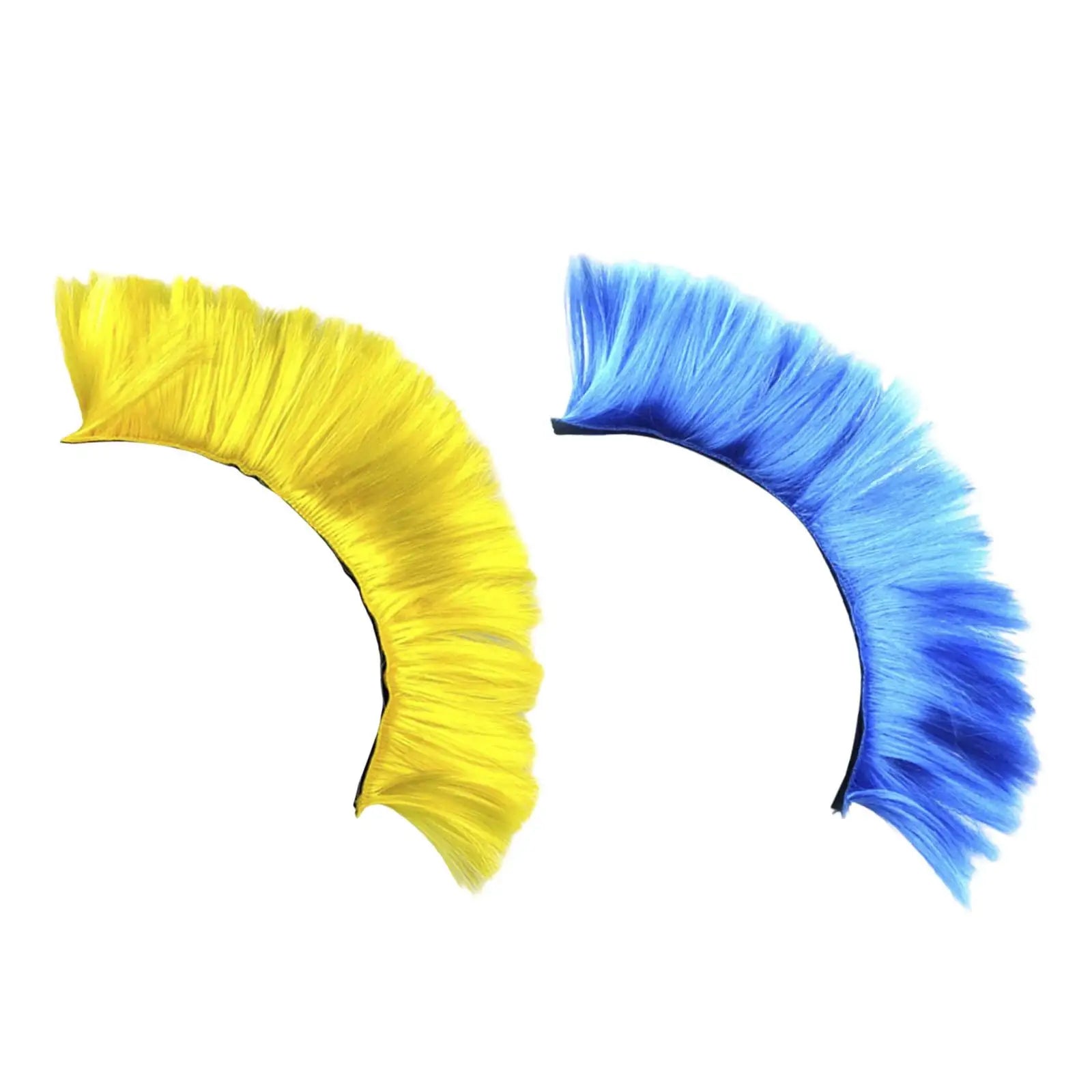 Helmet Wig Synthetic Mohawk