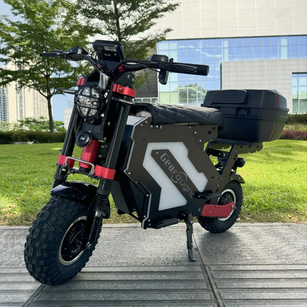 New Geofought Seated Electric Scooters Off-Road