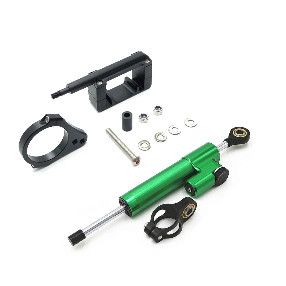 Steering Damper Stabilizer Bracket - Anti-Handlebar Swing for Kugoo Kirin G2 Pro Max/G2 Master - High Strength & Easy Install