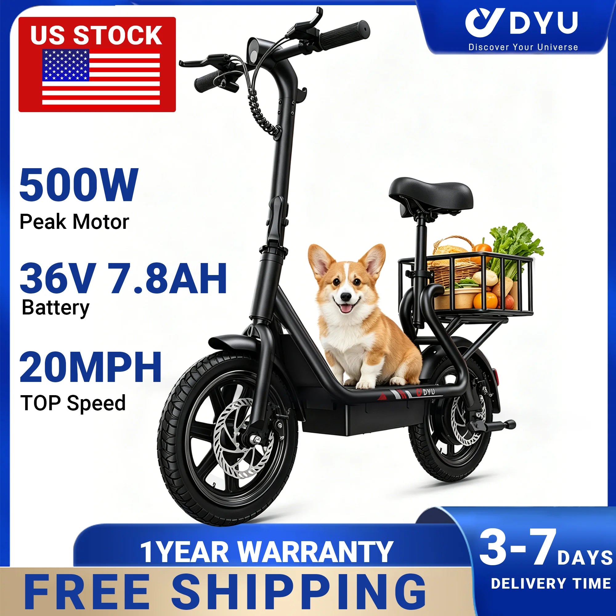 DYU C4 Electric Scooter