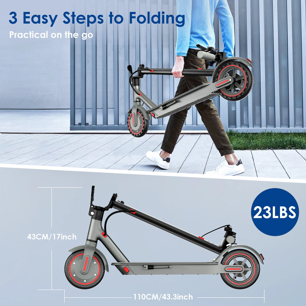 HiQiS Electric Scooter 8.5 Inch Solid Tire