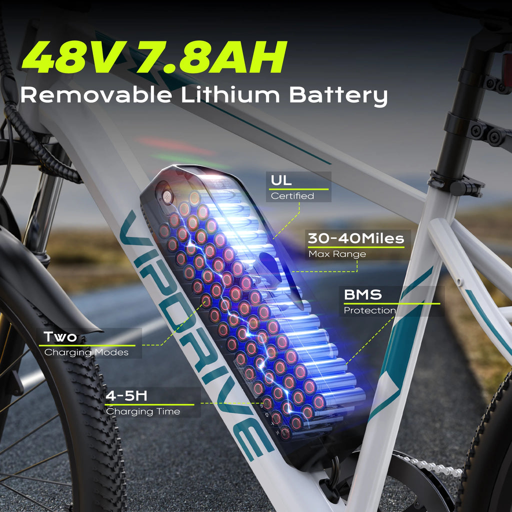 VIPDRIVE  Adult Electric Bicycle