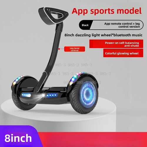 APP Leg Control Parallel Vehicle Electric Self Balancing Scooter with Handrail