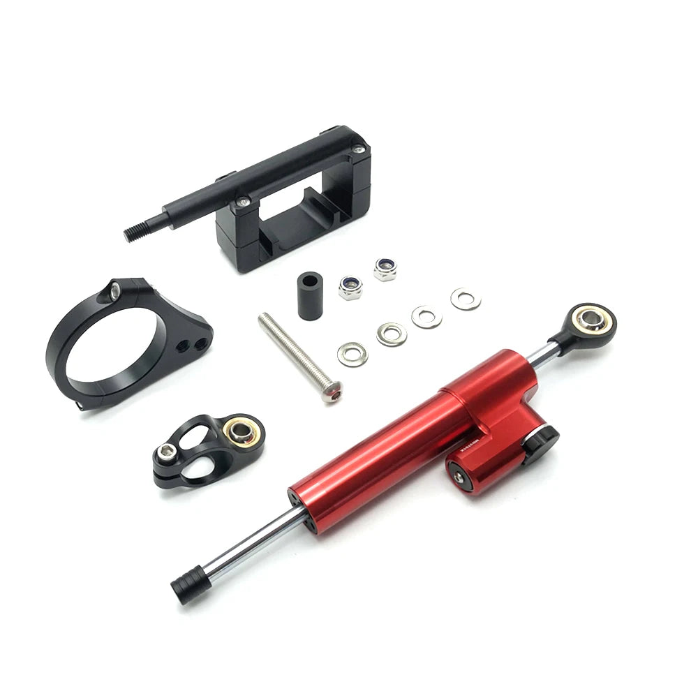 Steering Damper Stabilizer Bracket - Anti-Handlebar Swing for Kugoo Kirin G2 Pro Max/G2 Master - High Strength & Easy Install