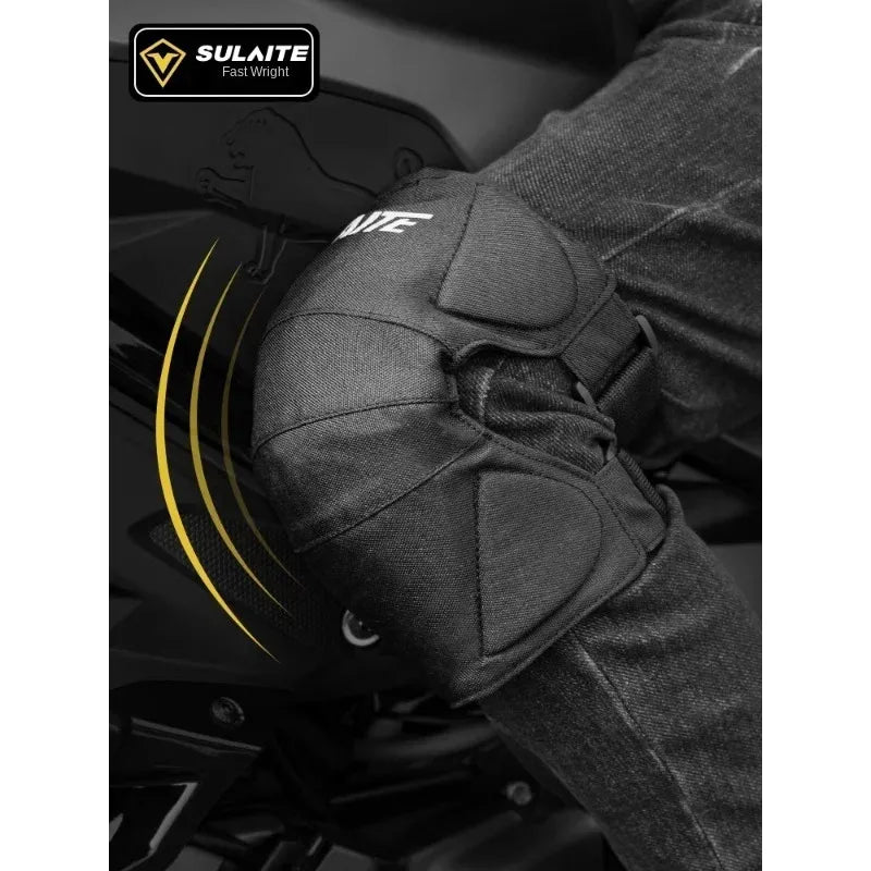 Unisex Knee Guards Body Protection for Motorcycle Downhill MTB Enduro Mountain Protective Gear Moto Accessories with Anti-Slip