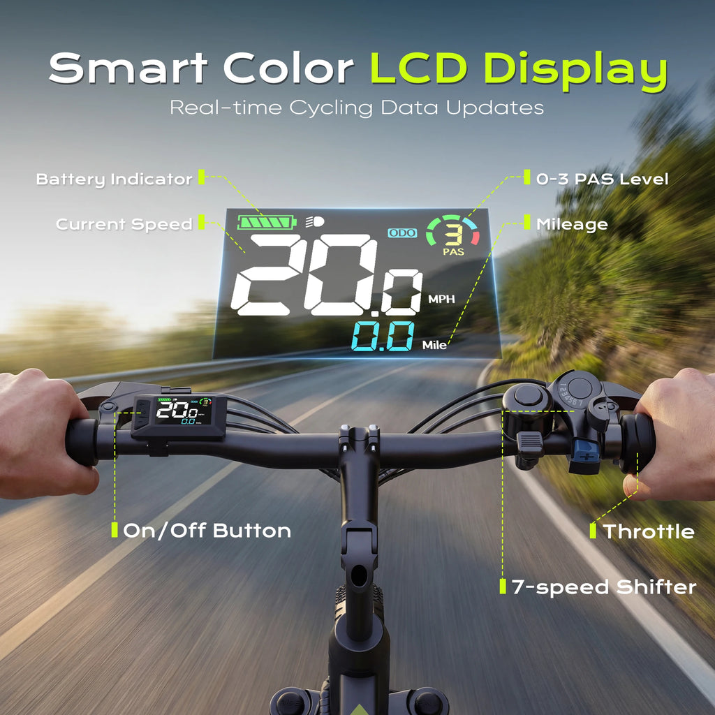 VIPDRIVE  Adult Electric Bicycle